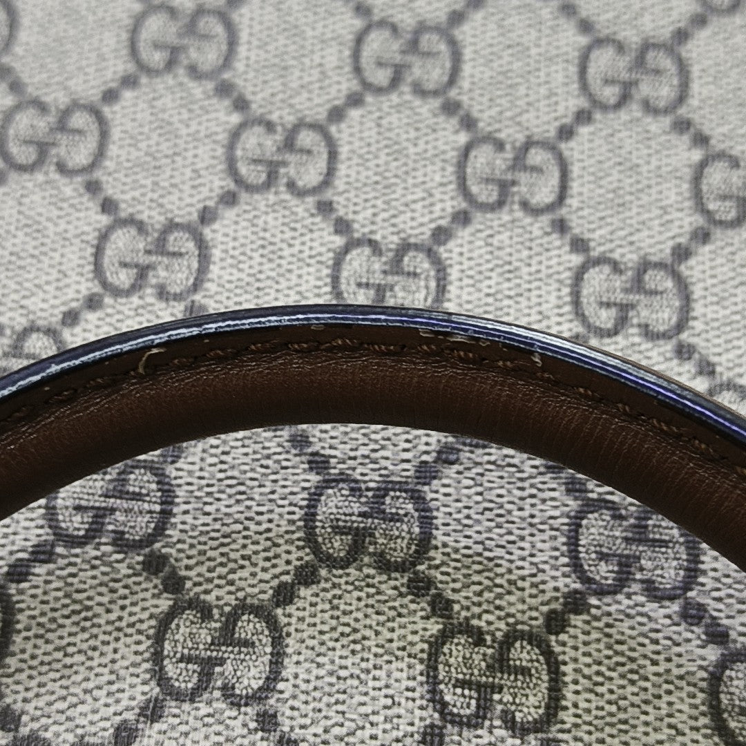 Retro Monogram Coated Canvas Black