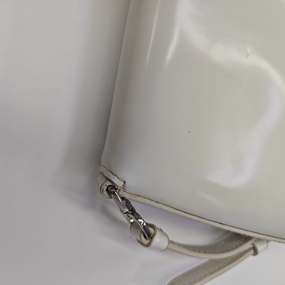 Cleo Mini Calfskin White