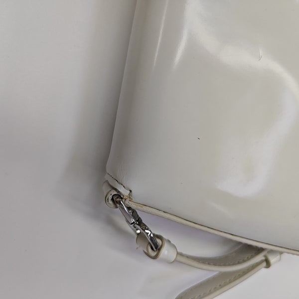 Cleo Mini Calfskin White