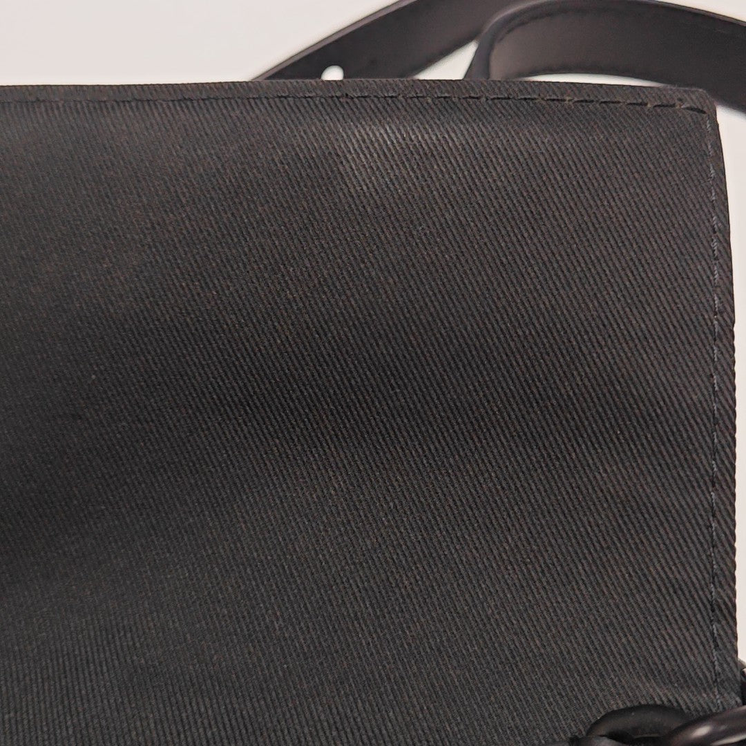 STEAMER Mini Monogram Coated Canvas Black