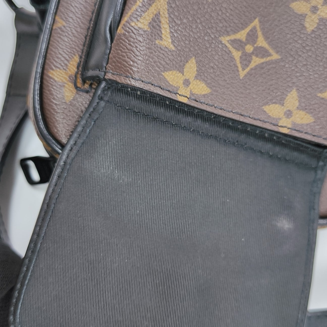 CHRISTOPHER Monogram Coated Canvas Brown