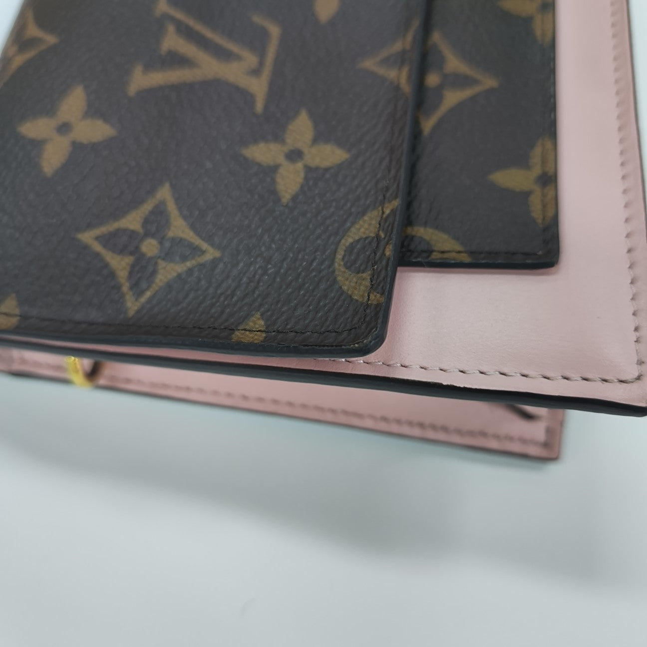 FLORE Monogram Coated Canvas Brown