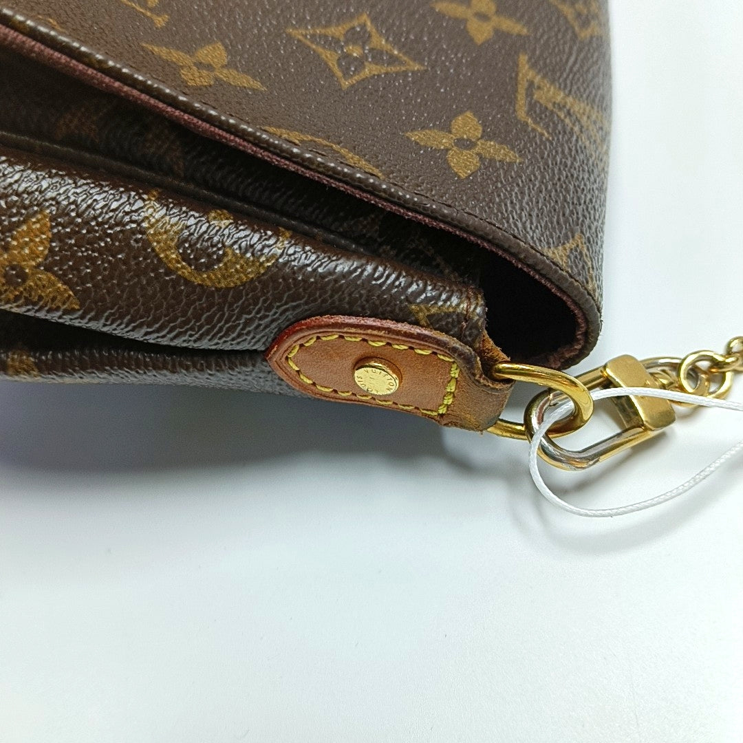 FAVORITE MM Monogram Coated Canvas Brown