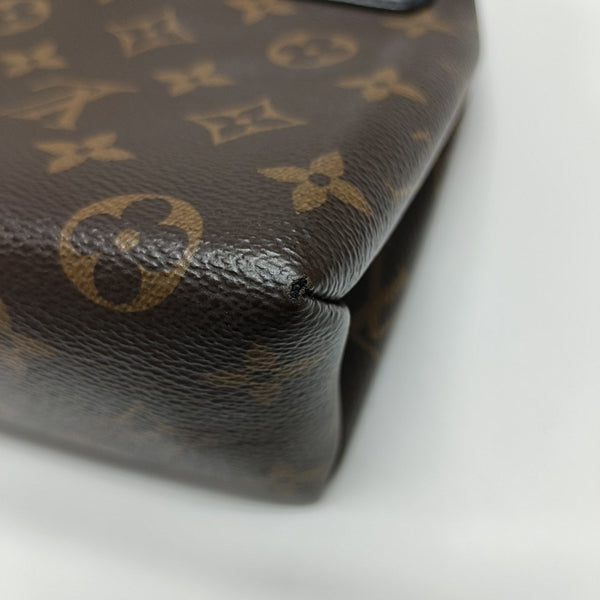 LOCKY BB Monogram Coated Canvas Brown