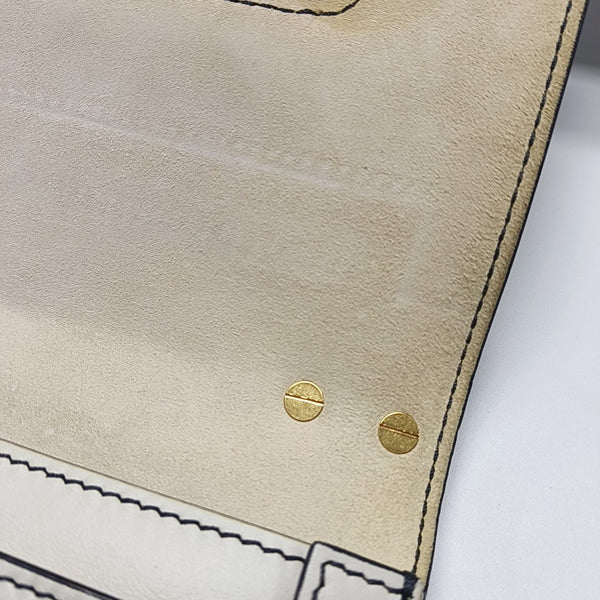 J'adior Calfskin White