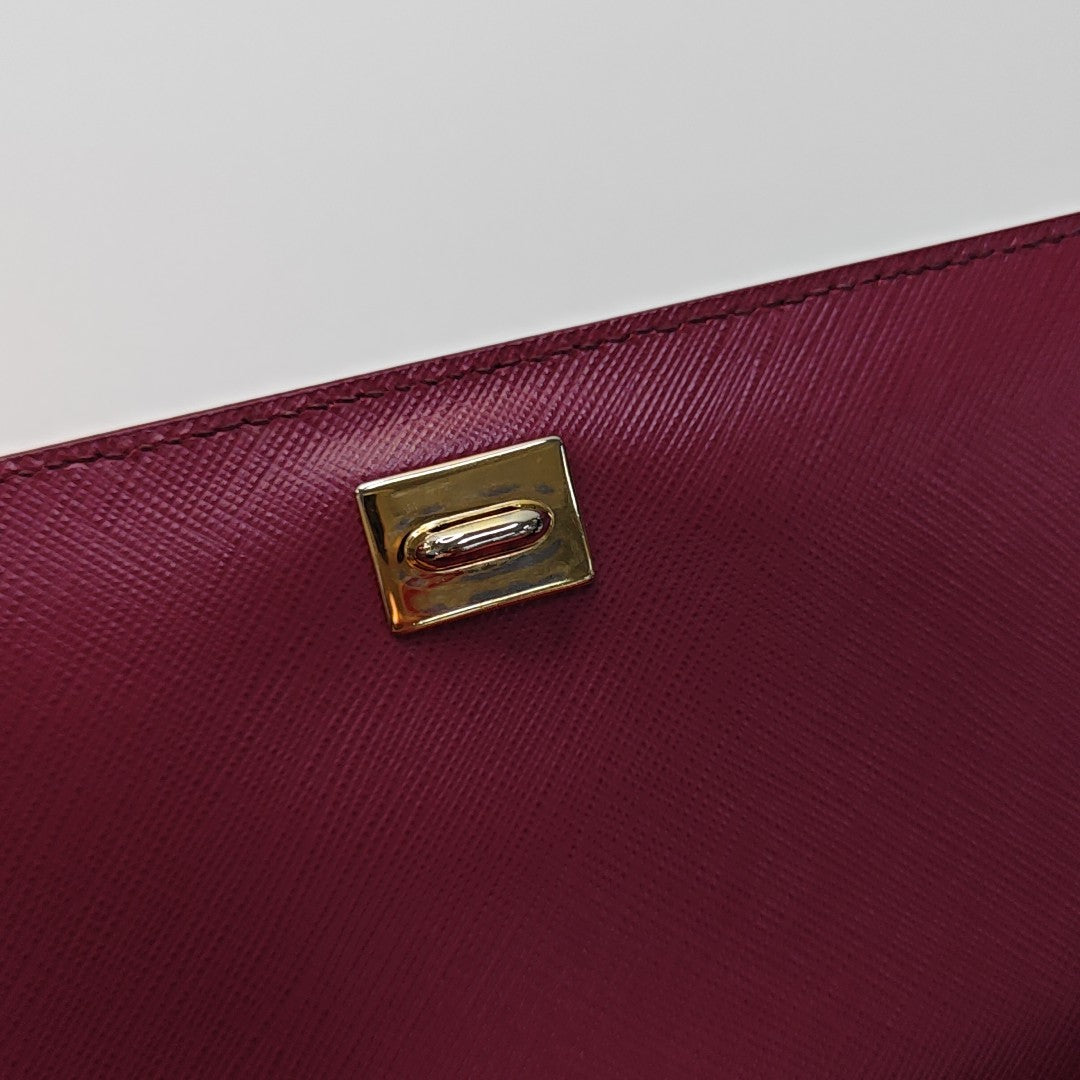 Ginny Calfskin Red