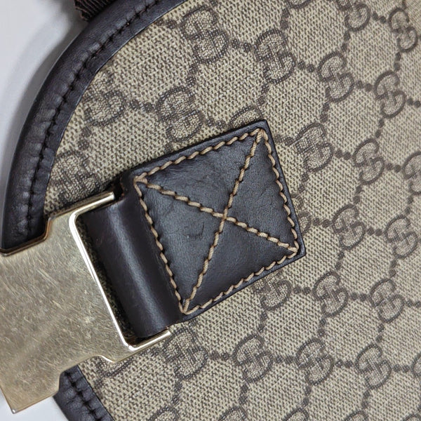 GG Imprime Monogram Coated Canvas Black
