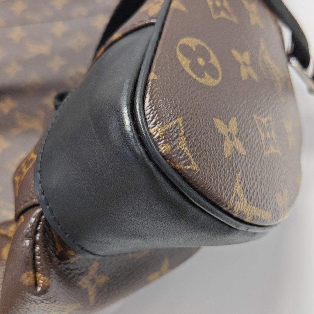 CHRISTOPHER MM Monogram Coated Canvas Brown