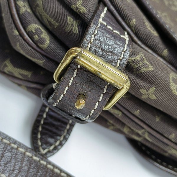 SAUMUR 28 Monogram Canvas Brown