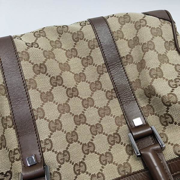Monogram Canvas Top Handle Bag Brown