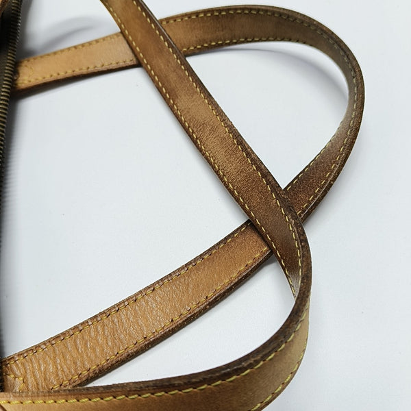 ODEON Monogram Coated Canvas Brown