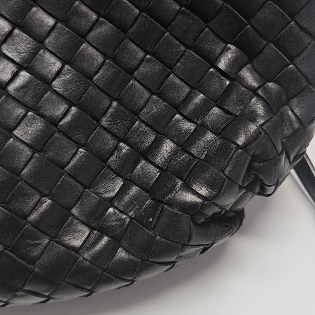 Lambskin Shoulder Bag Black