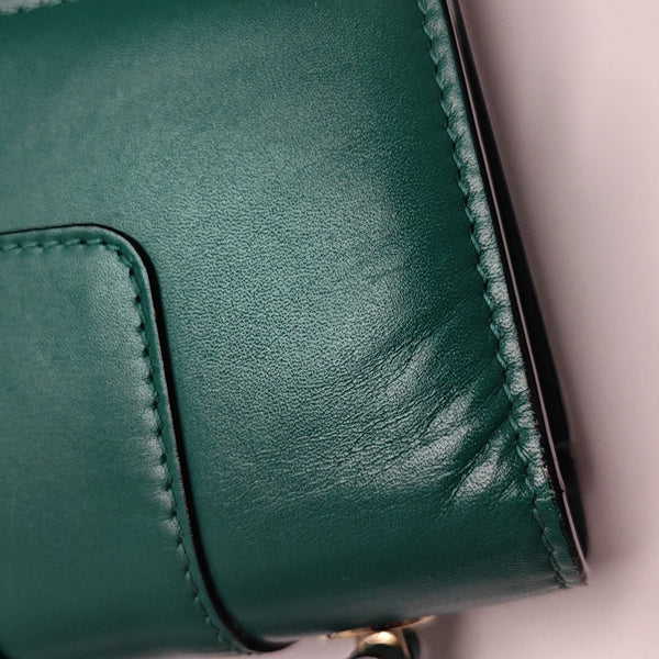 SERPENTI FOREVER Medium Calfskin Green