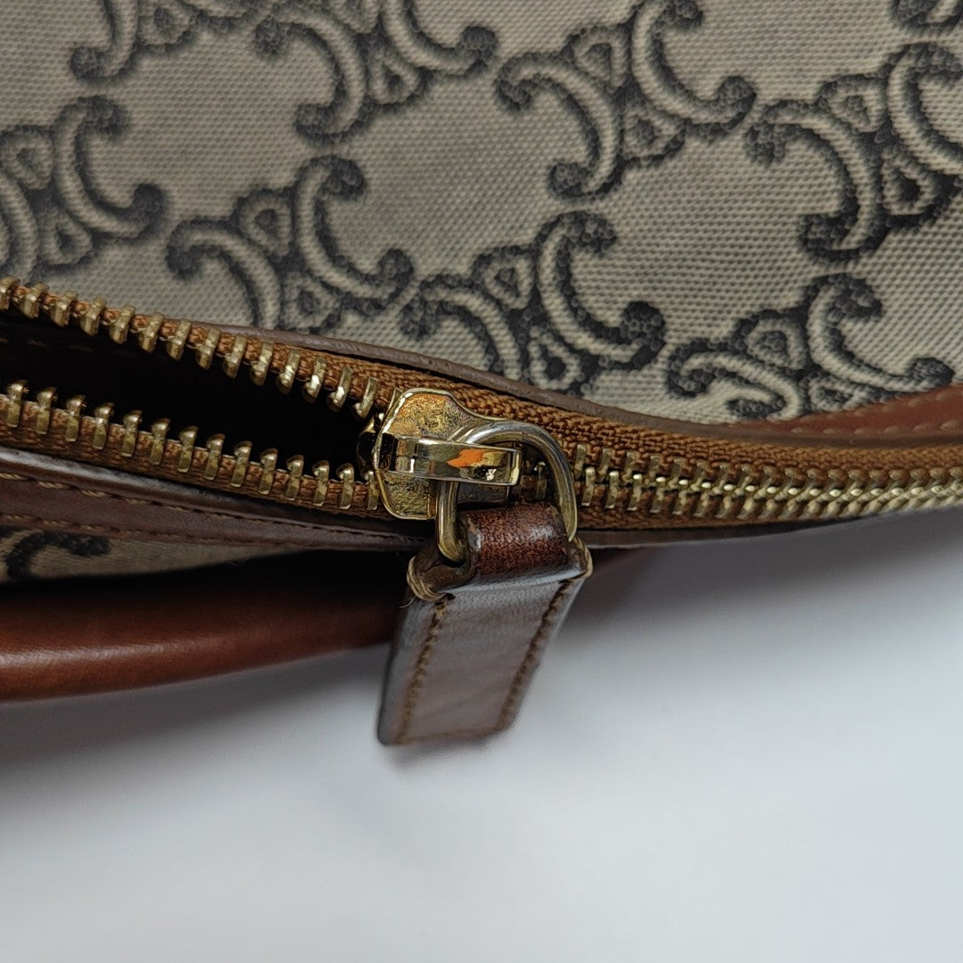 Canvas Shoulder Bag Beige