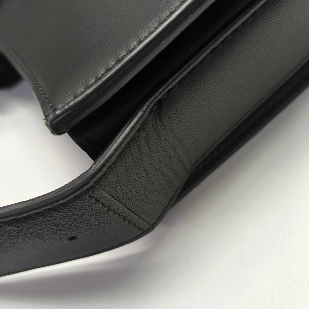 Marie Lambskin Black