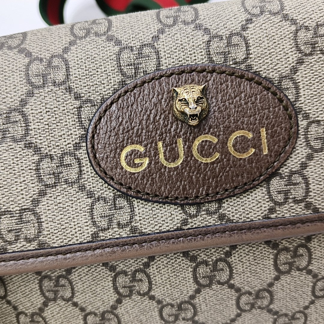 Neo Vintage Monogram Coated Canvas Beige