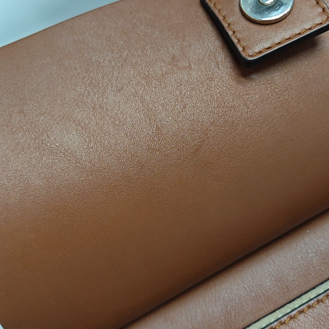 Faye Medium Calfskin Brown