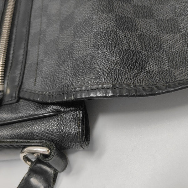 DANIEL Damier Graphite Coated Canvas Gray
