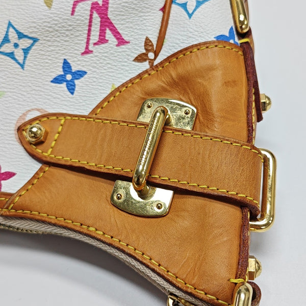 GRETA Monogram Coated Canvas White