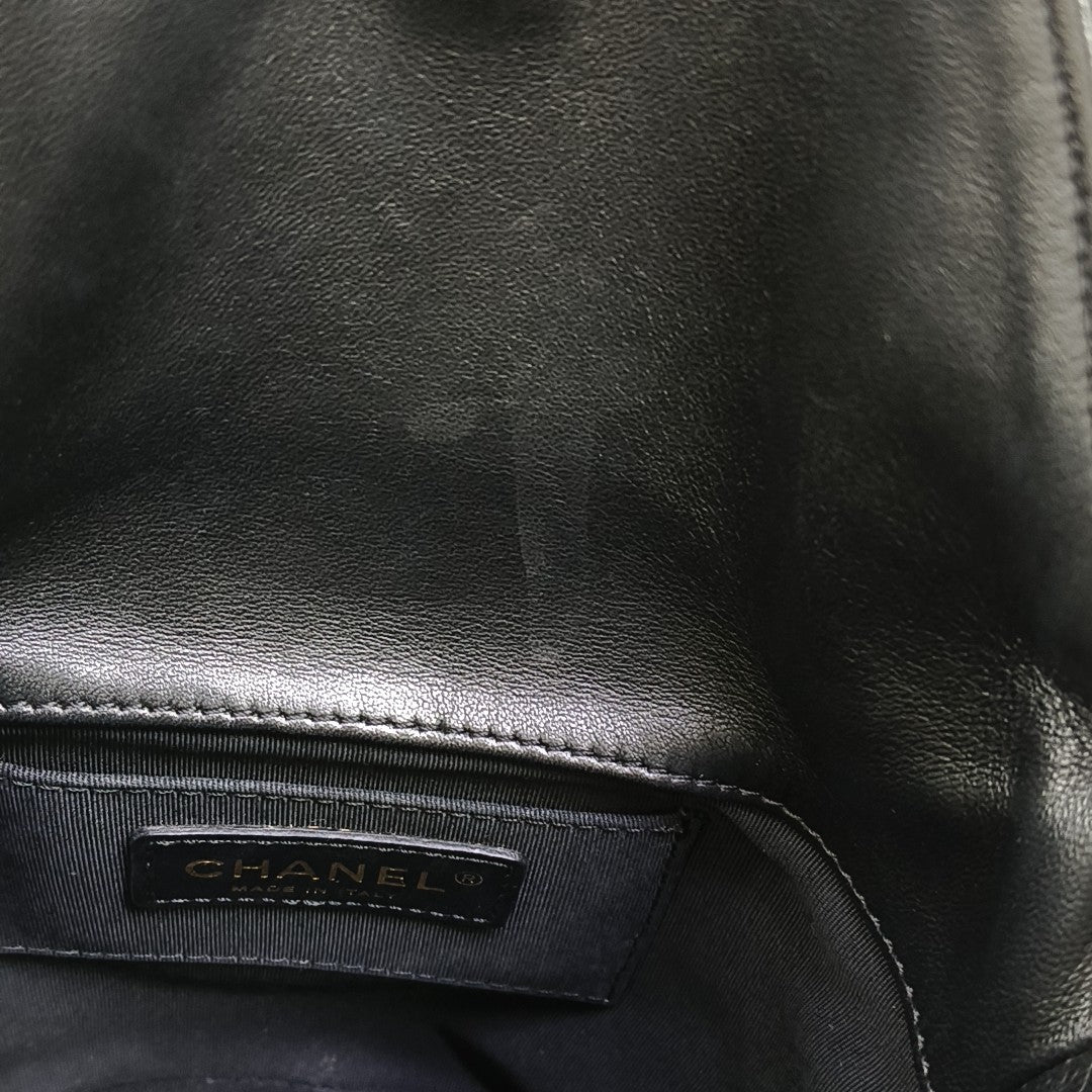 Quilted Calfskin Black