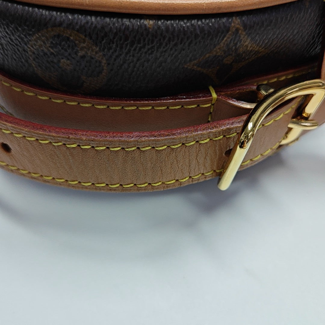 BOITE CHAPEAU PM Monogram Coated Canvas Brown