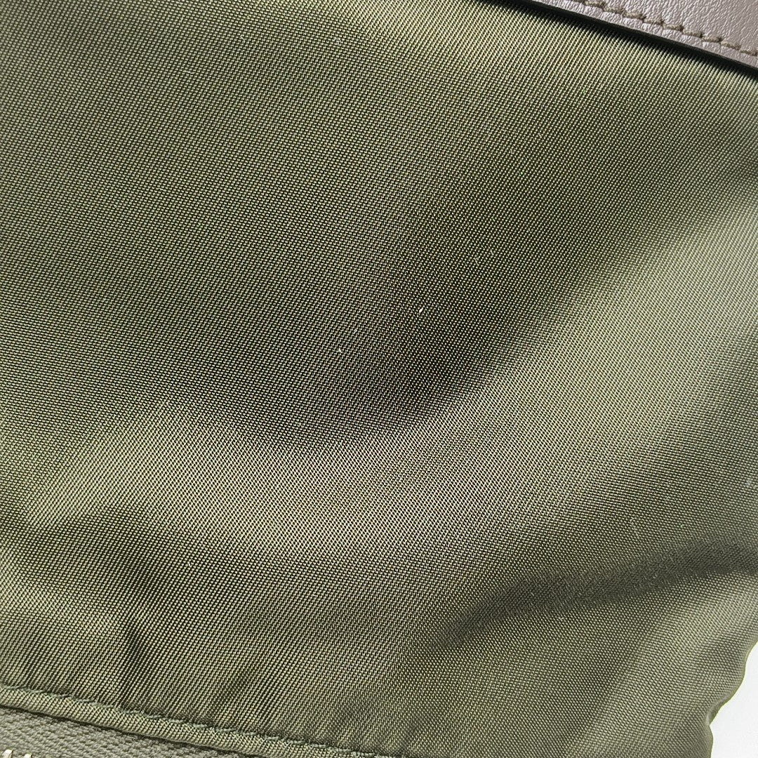 Nylon Shoulder Bag Green