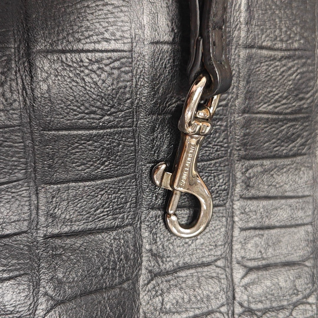 Calfskin Clutch Black