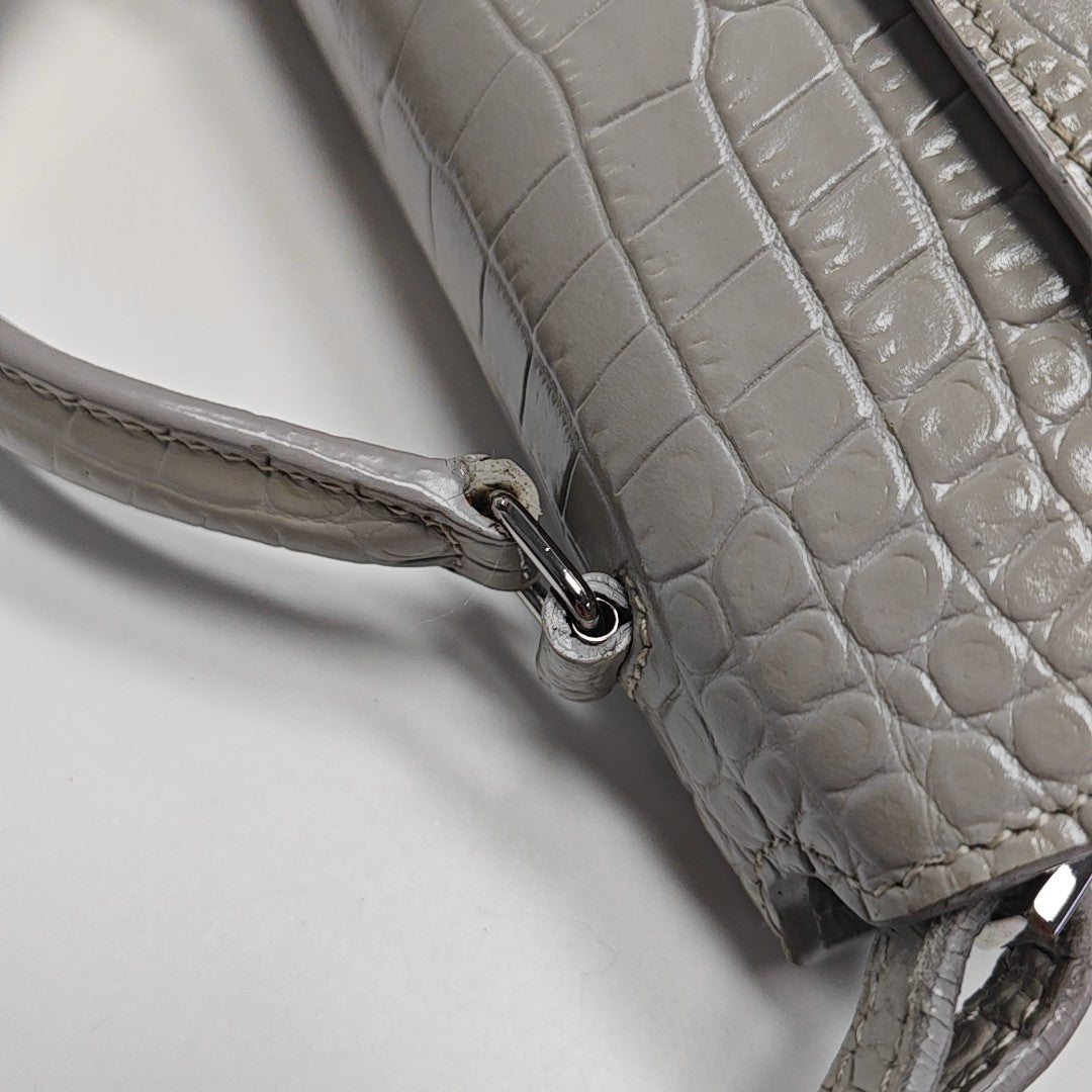 CASSANDRA Mini Calfskin Gray