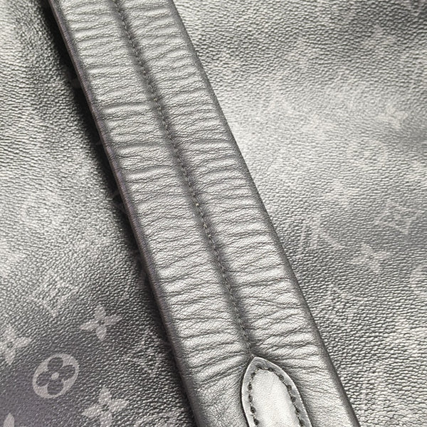 STEAMER Monogram Coated Canvas Black