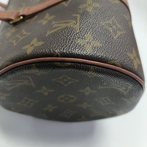 PAPILLON MM Monogram Coated Canvas Brown