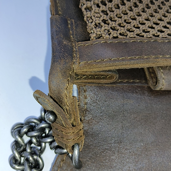 Quilted Calfskin Brown