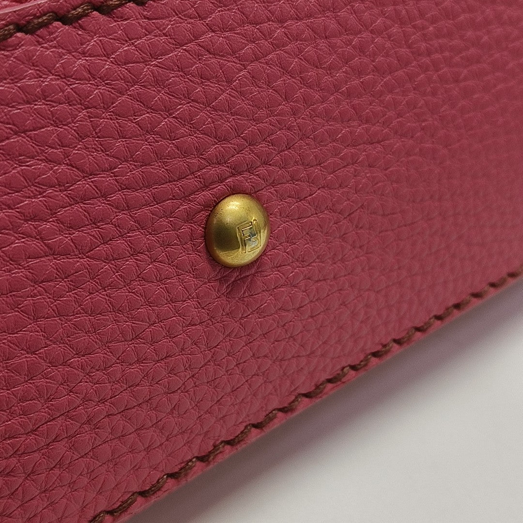 Peekaboo Medium Calfskin Pink