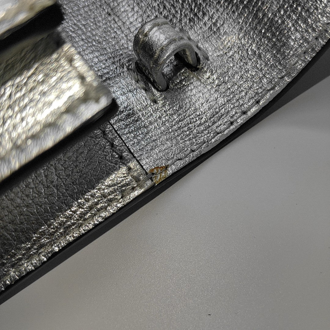 Macken Small Calfskin Silver
