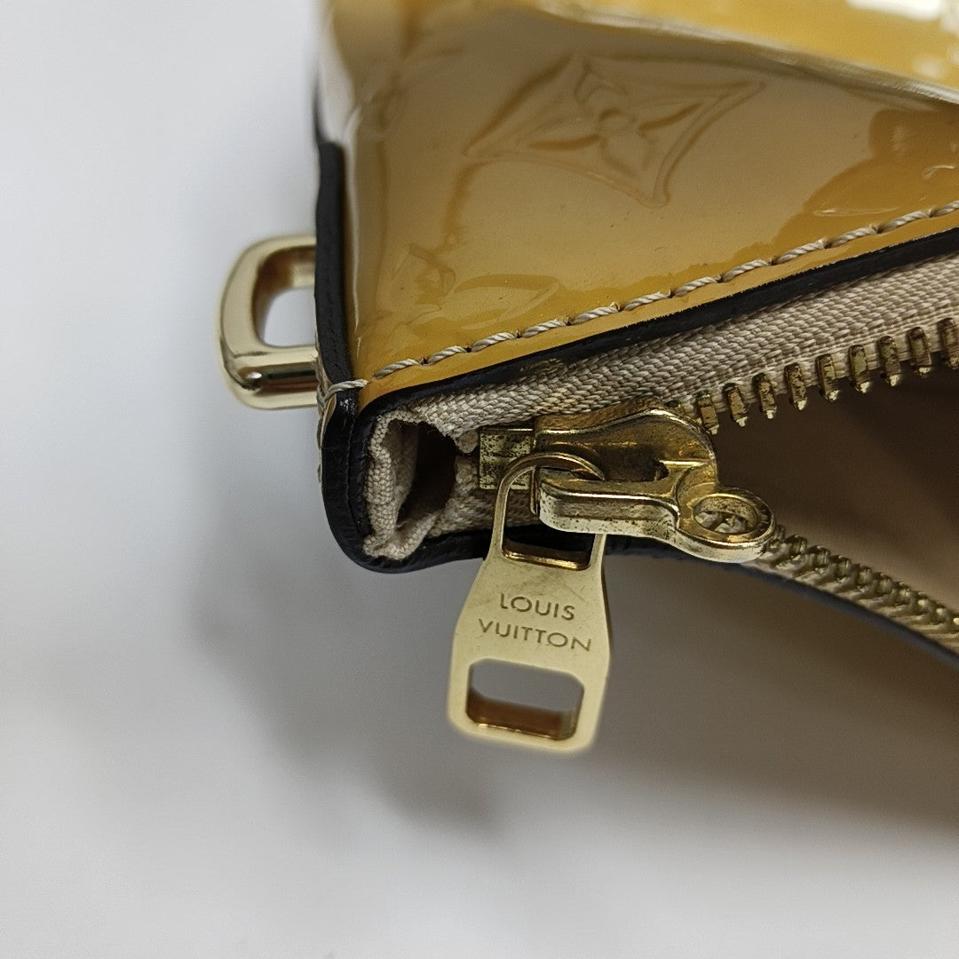 BELMONT MM Patent Leather Yellow