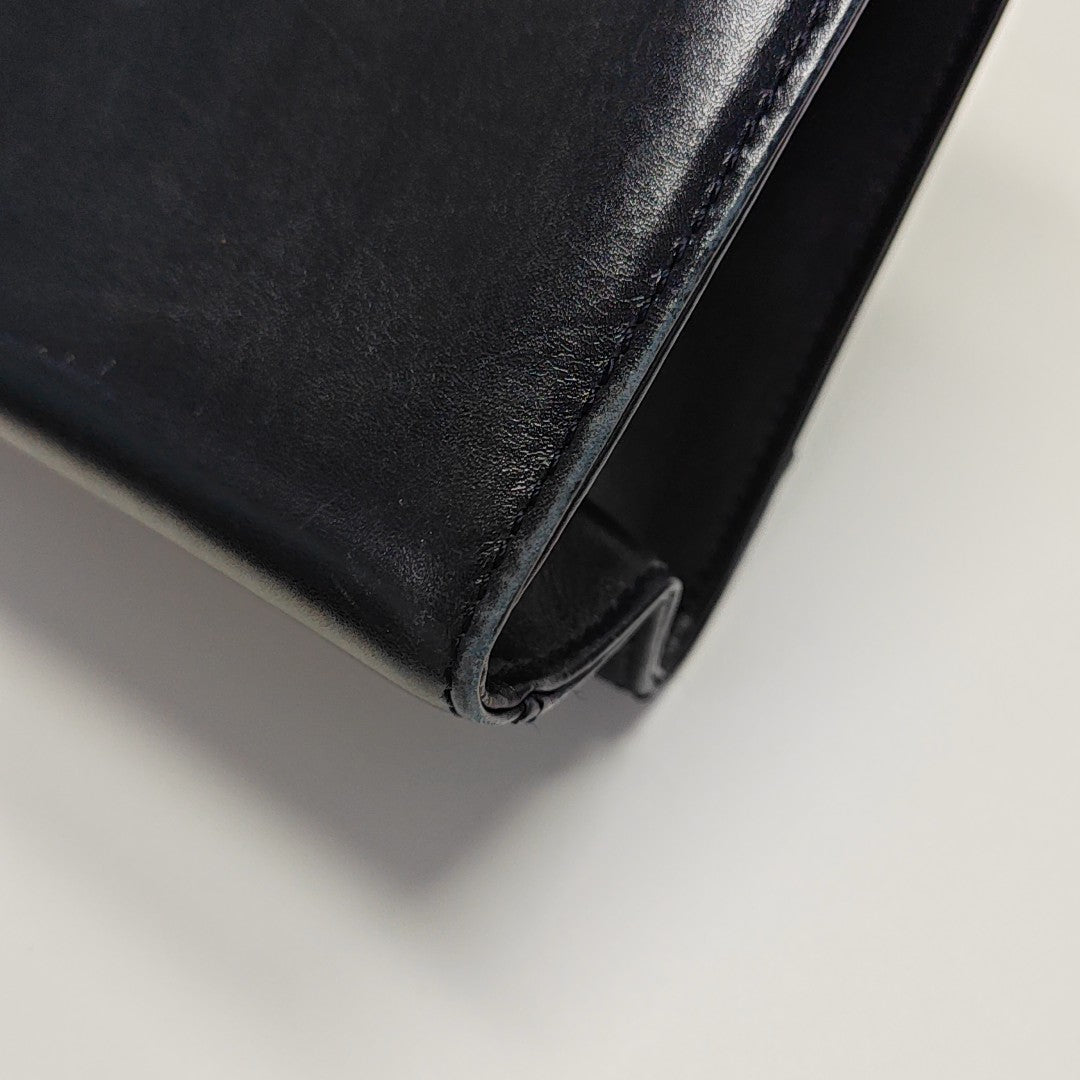 Calfskin Shoulder Bag Blue