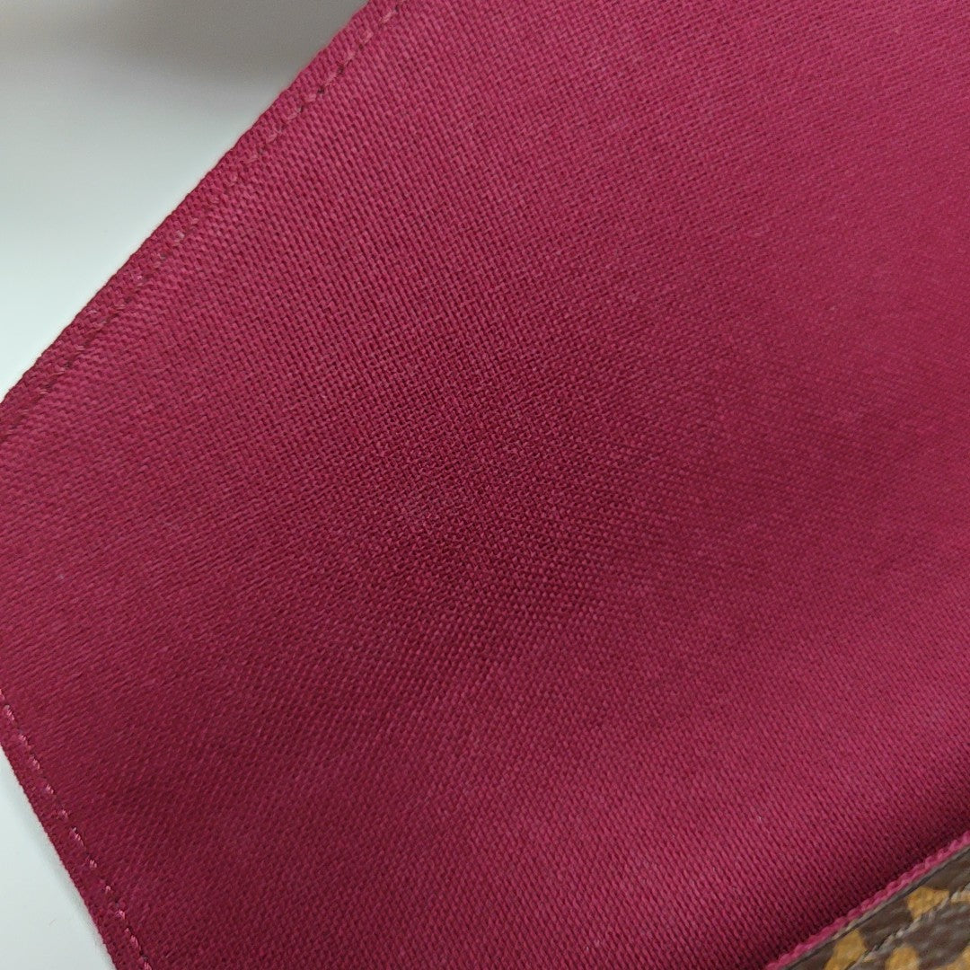 FÉLICIE Monogram Coated Canvas Brown