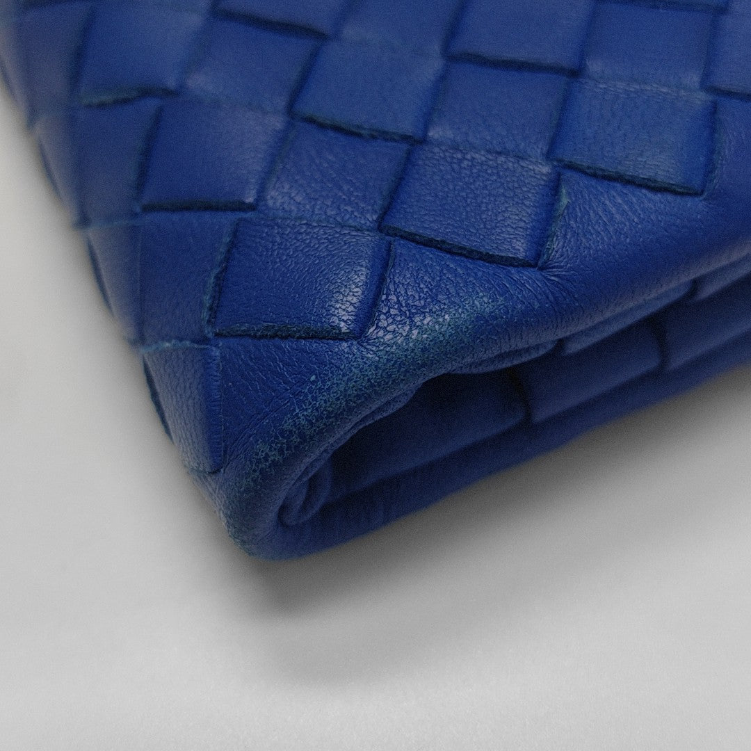 Calfskin Wallet Blue