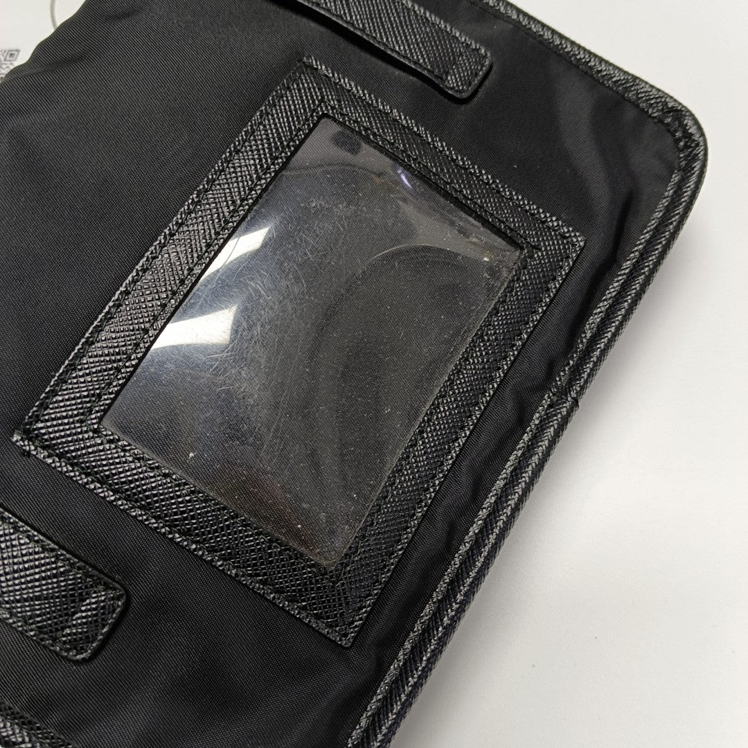 Fold Wallet Nylon Black