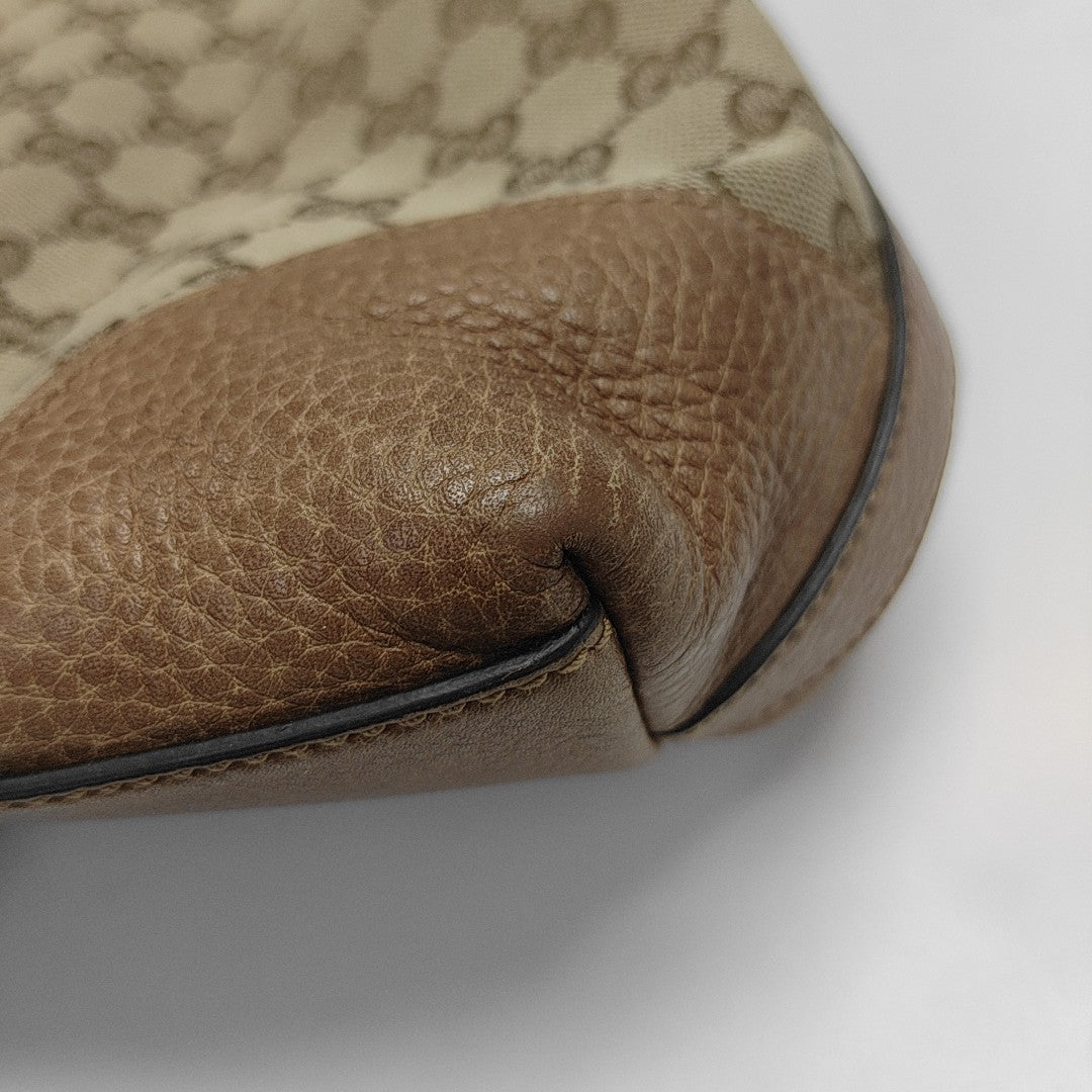 Monogram Canvas Top Handle Bag Beige