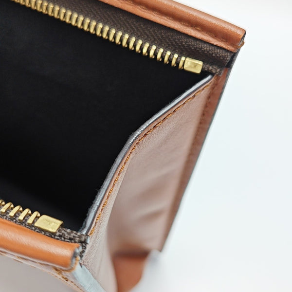 DAUPHINE Monogram Coated Canvas Brown