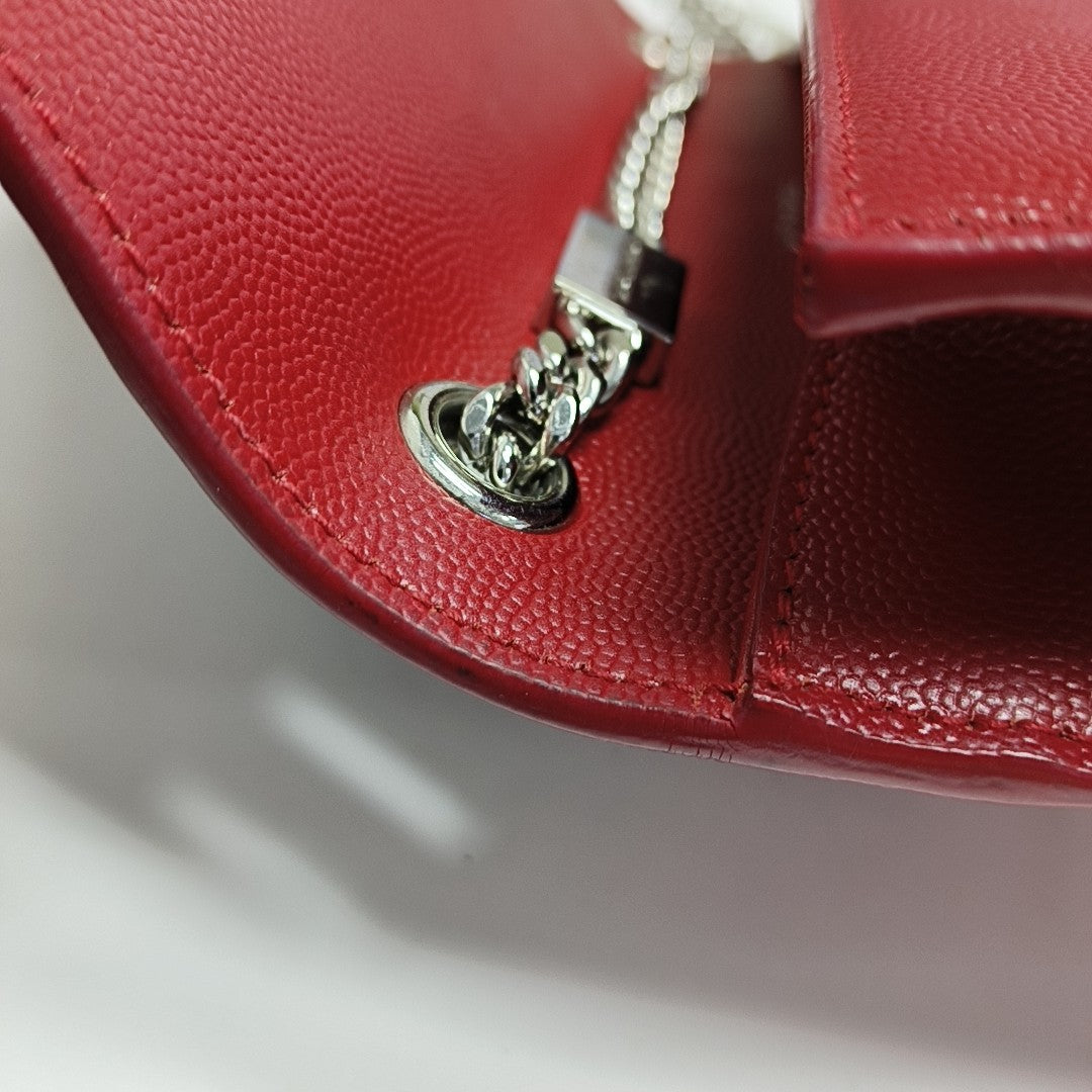 KATE Small Calfskin Red