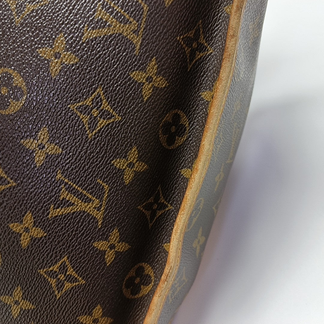 MENILMONTANT MM Monogram Coated Canvas Brown