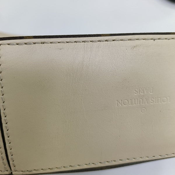 SAINTONGE Monogram Coated Canvas Brown
