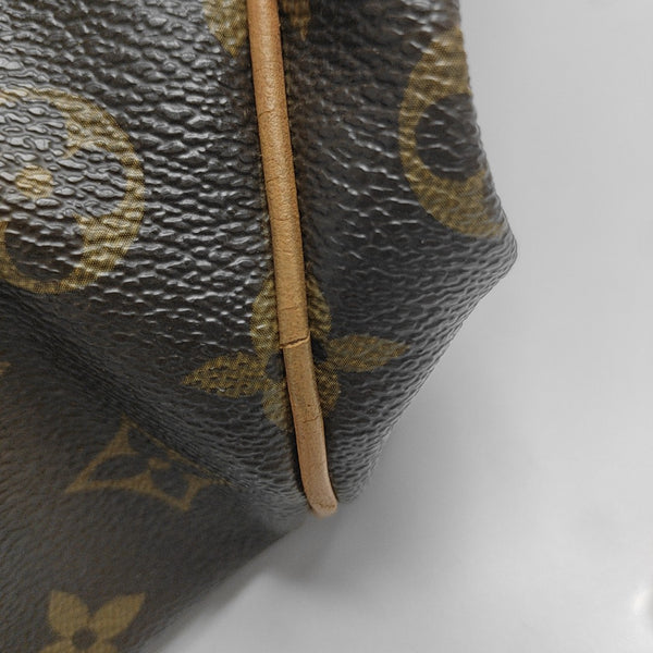 PALERMO PM Monogram Coated Canvas Brown