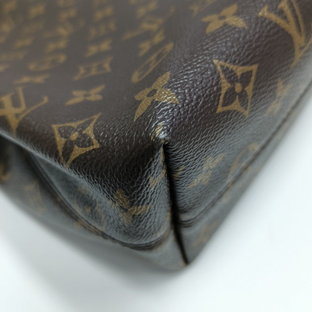 GRACEFUL TPM Monogram Coated Canvas Brown