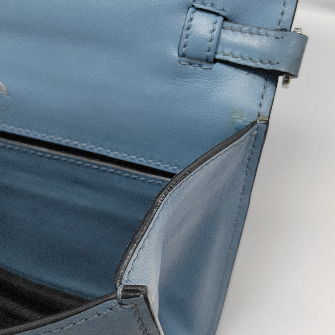 Plex Calfskin Blue