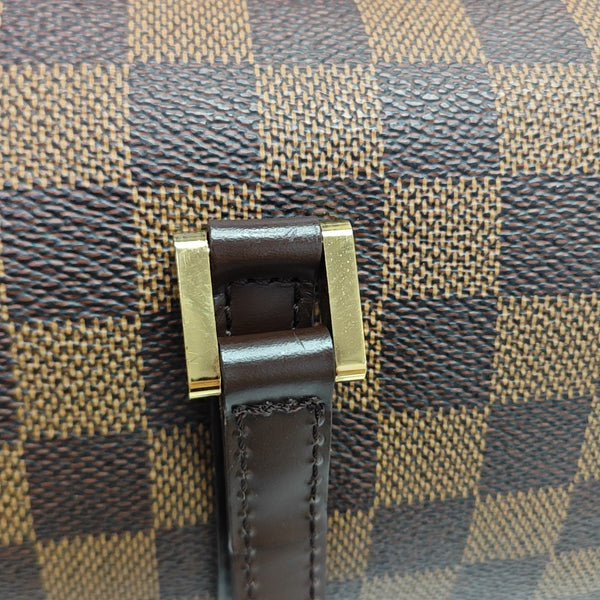PAPILLON 30 Damier Ebene Coated Canvas Brown
