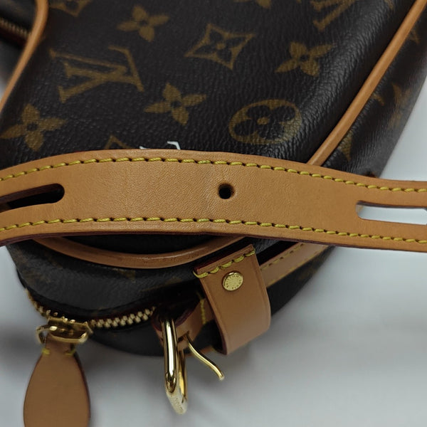 GAME ON Monogram Coated Canvas Brown