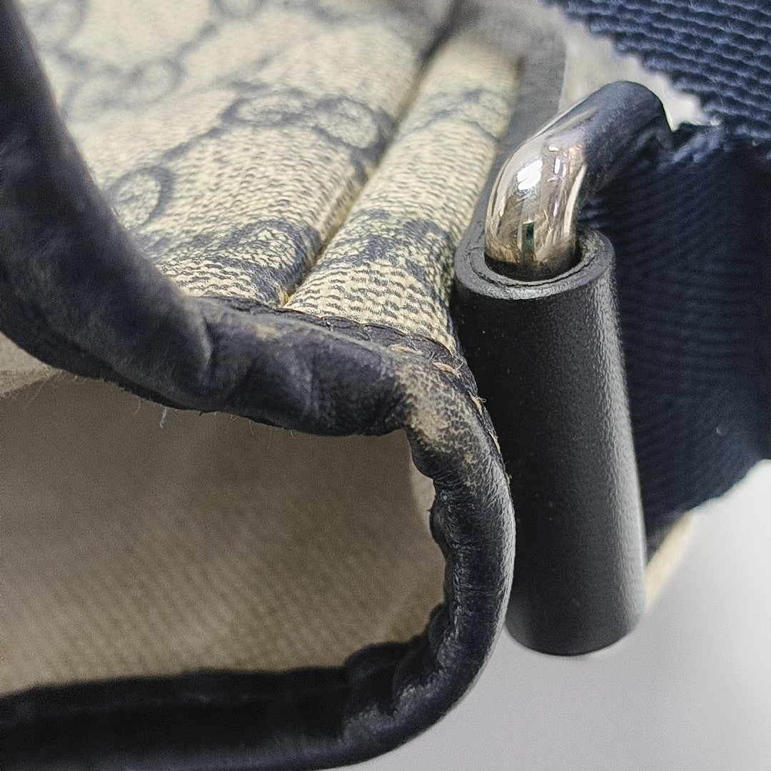 Monogram Coated Canvas Shoulder Bag Beige
