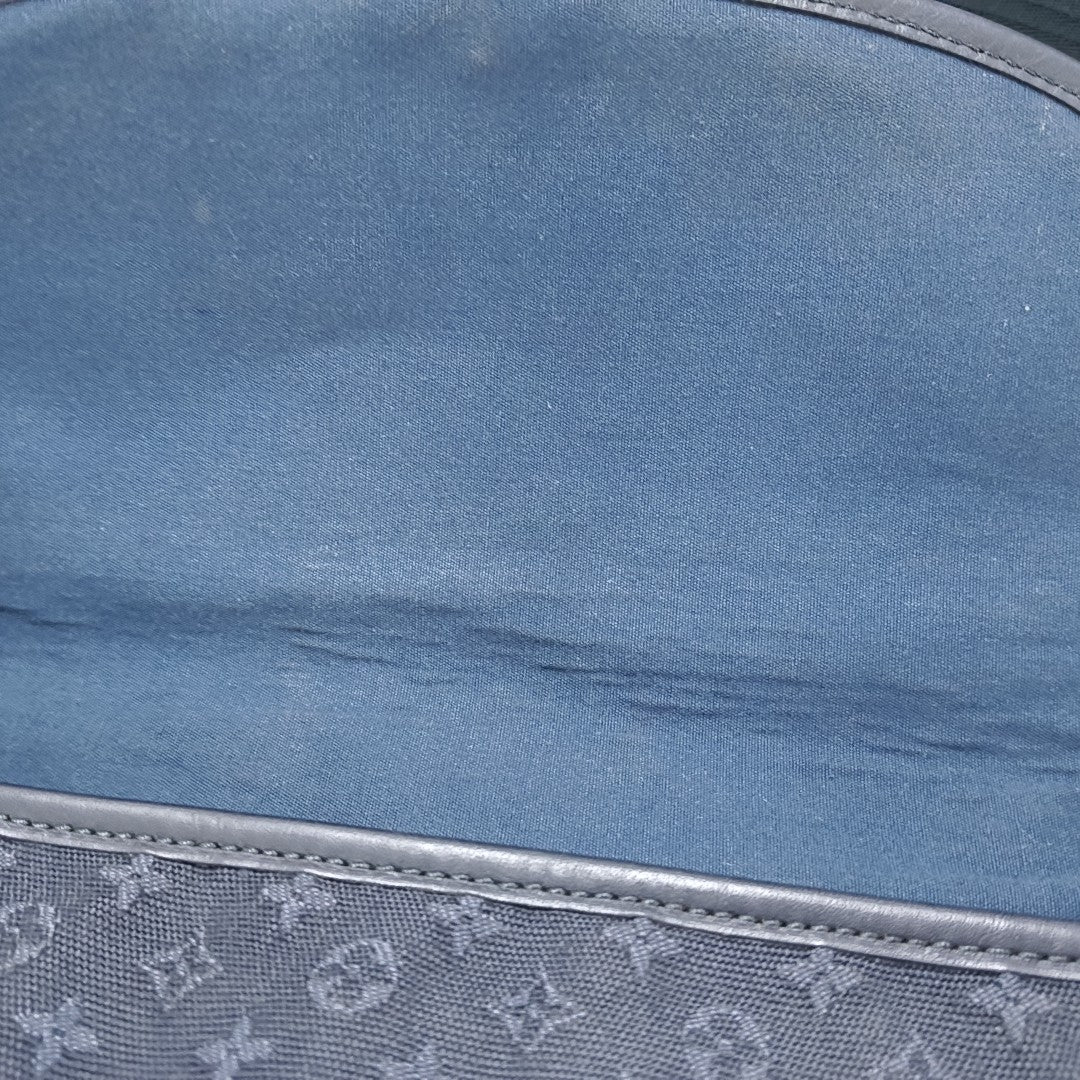 MARJORIE Monogram Canvas Blue
